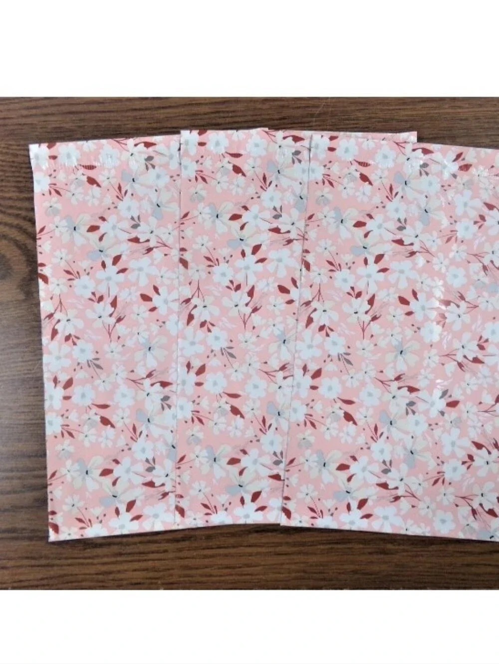 Polymailer Mylar Count 10 Floral Pink Supplies Boho Summer